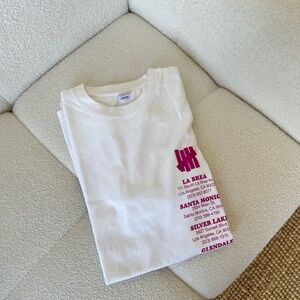 Undefeated White/Purple Tee